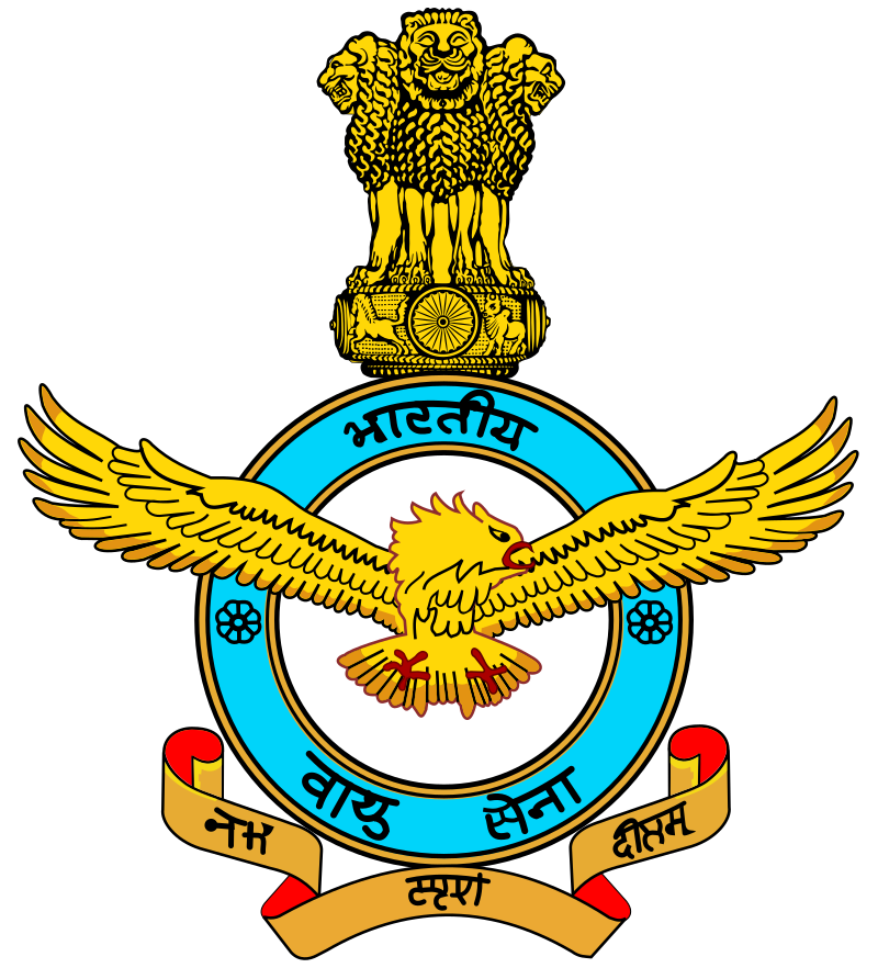 Click To Go To WikiPage - Crest of the Indian Air Force Crest of the Indian Air Force