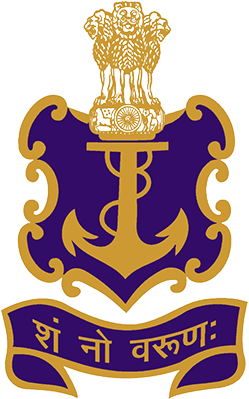 Click To Go To WikiPage - Crest of the Indian Navy Crest of the Indian Navy